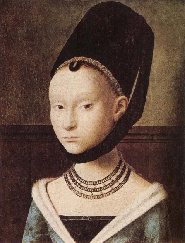 Petrus Christus Portrati of a Lady